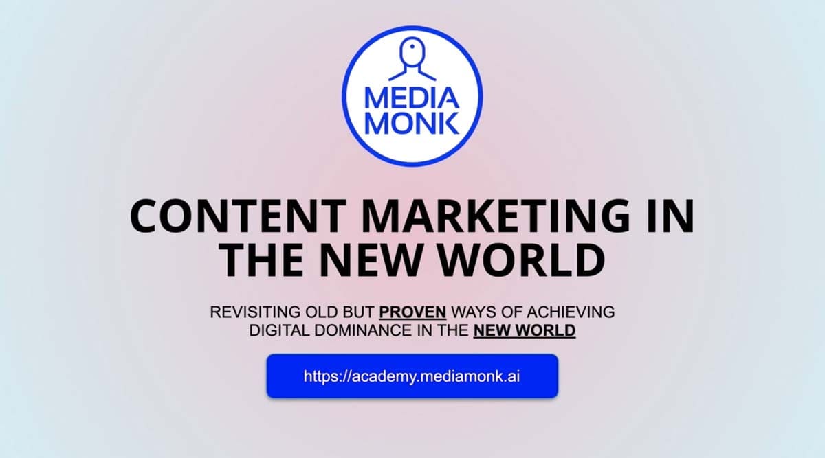 Content Marketing in the New World